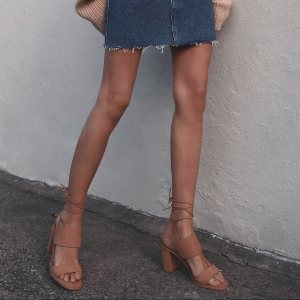 Tony Bianco Cuoco Caramel Phoenix Heels